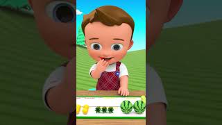 Fruit Name & 123 Number Counting With Little Baby Boy Shorts