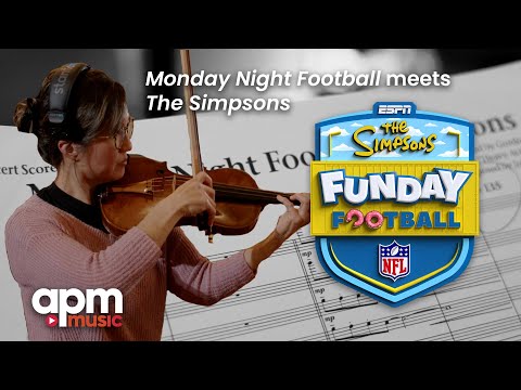 APM Music and ESPN Recreate the Monday Night Football Theme with Help from The Simpsons