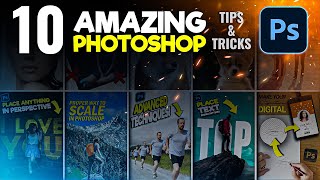 10 AMAZING Photoshop Tips & Tricks (That You Probably DON'T Know)