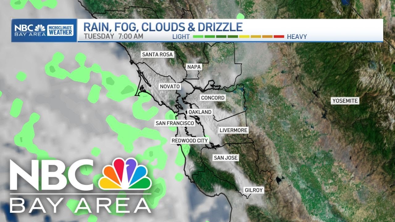 Bay Area forecast: Fog returns to drop temps - YouTube