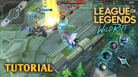 League of Legends: Wild Rift (Basic Tutorial) First Gameplay Walkthrough