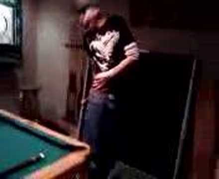 Mike Puccio with a Dart in his BUTT