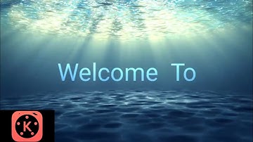 New text animation vedio tutorial in hindi with kinemaster /water text /