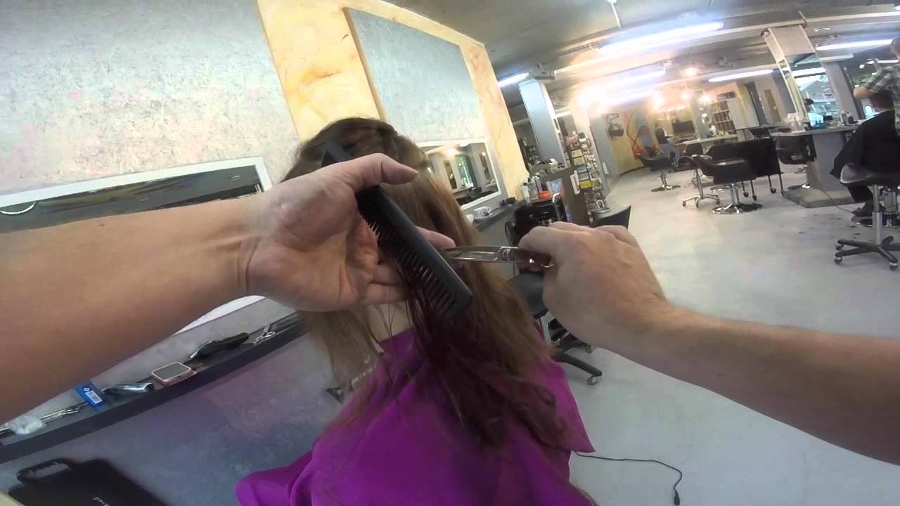 Samantha Impression Of A Haircut Youtube