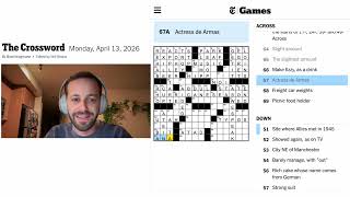 You Win Some, You Lose Some | Monday NYT New York Times Crossword April 13, 2026