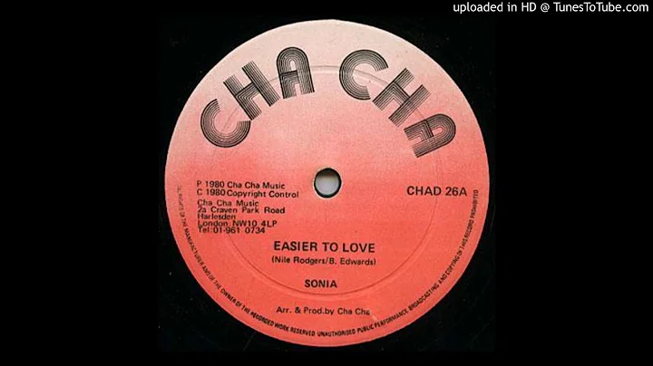 Sonia - Easier To Love