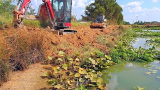 Fixing a Leaky Pond Dam without Draining the Pond