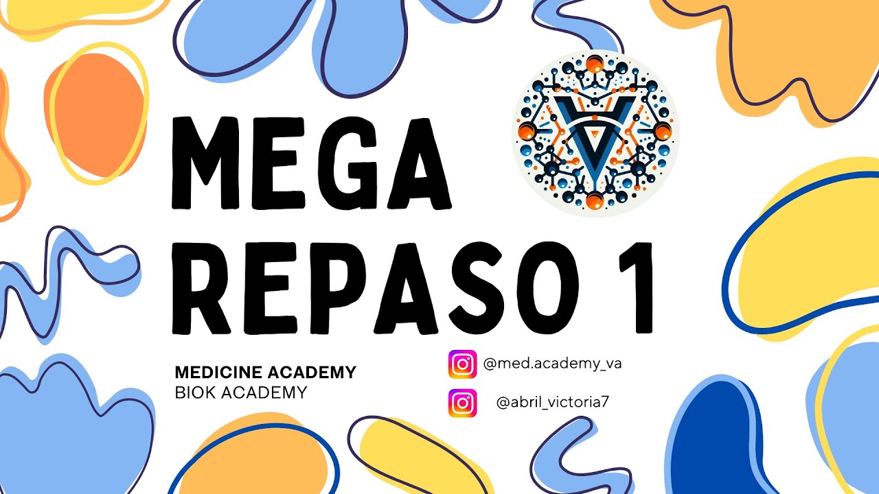 MEGA REPASO BIOQUÍMICA B1 pt.1 2025