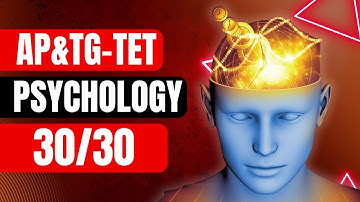 Tet Dsc Psychology Imp Bits Answers | Tet Dsc Psychology Imp Bits Live Exam | Tet Model Papers 2026