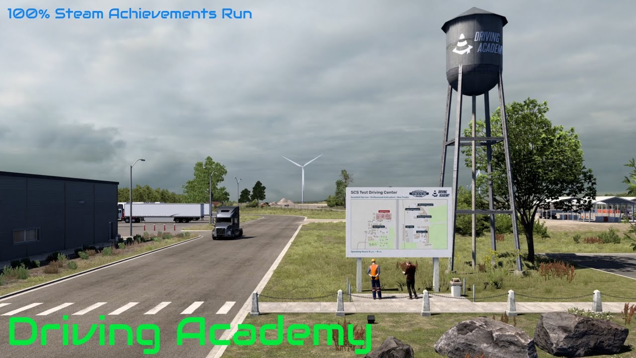 ATS | Start from Scratch | Novice driver gets CDL [Let's play/No commentary/Ep.1]