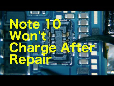 Galaxy Note 10 Won&rsquo;t Charge After Repair