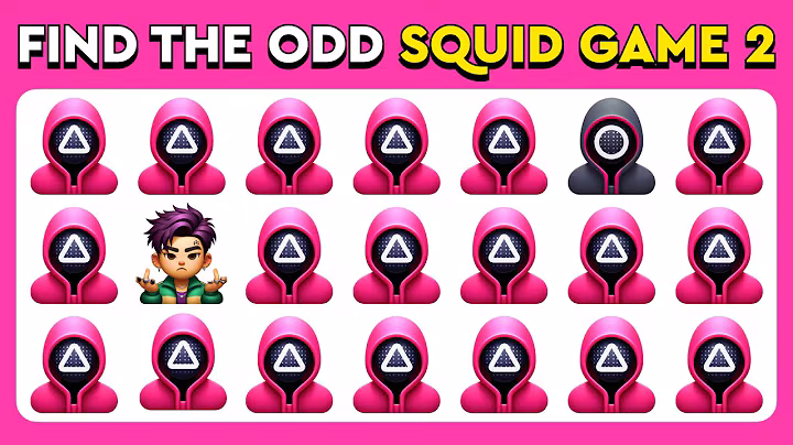 Find the ODD One Out - Squid Game 2 Edition 🦑🎲 | 35 Ultimate Levels