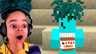 Video thumbnail of "Recriei o vídeo dos Youtubers no Minecraft!"