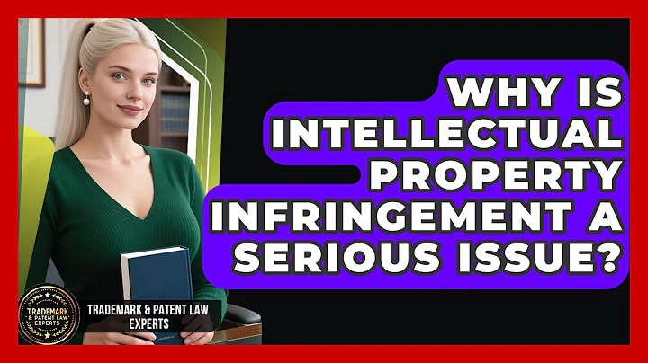 Why Is Intellectual Property Infringement A Serious Issue? - Trademark and Patent Law Experts