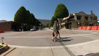 Driving through Glendora, CA