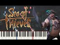 Maiden Voyage (Main Theme From "Sea of Thieves") - Synthesia Piano Tutorial + MIDI / SHEET MUSIC