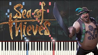 Maiden Voyage (Main Theme From "Sea of Thieves") - Synthesia Piano Tutorial + MIDI / SHEET MUSIC chords