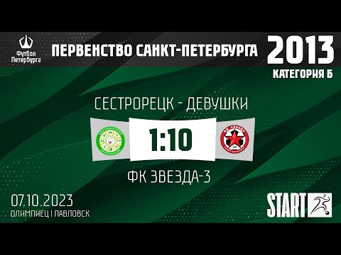 Видео к матчу Сестрорецк - девушки - ФК Звезда-3
