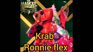 Krabtelephone Ronnie Flex Masked Singer Seizoen 4