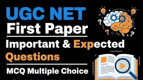 UGC NET Paper 1 Important & Expected MCQ Question | UGC NET 2025-26 Paper 1 MCQ with answer