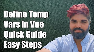 How to Define Temporary Variables in Vue.js Templates: A Quick Guide