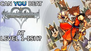 VG Myths - Can You Beat Kingdom Hearts: Chain of Memories at Level 1-Ish?