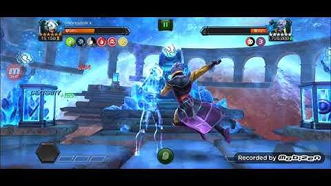 MCOC Professor X vs Stage 3 Grandmaster. No Reversed Control