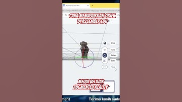 Tips Membuat Media Belajar Augmented Reality : Menambahkan Objek 3D di Assemblr Edu