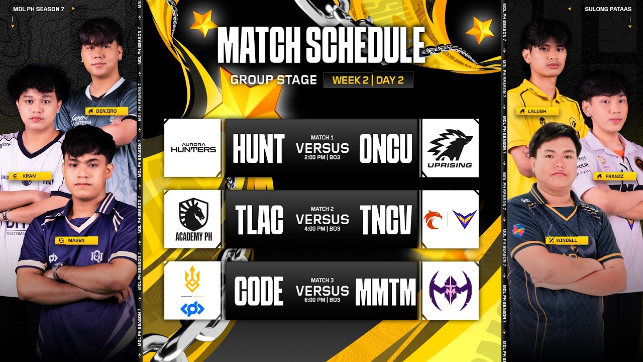 🔴 LIVE | MDL PH S7 | Week 2 Day 2