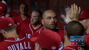 TEX@CIN: Votto plates Holt with sacrifice fly