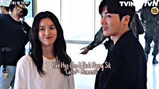 Park Hyung Sik And Han Hyo Joo Cute Moments behind The Scenes
