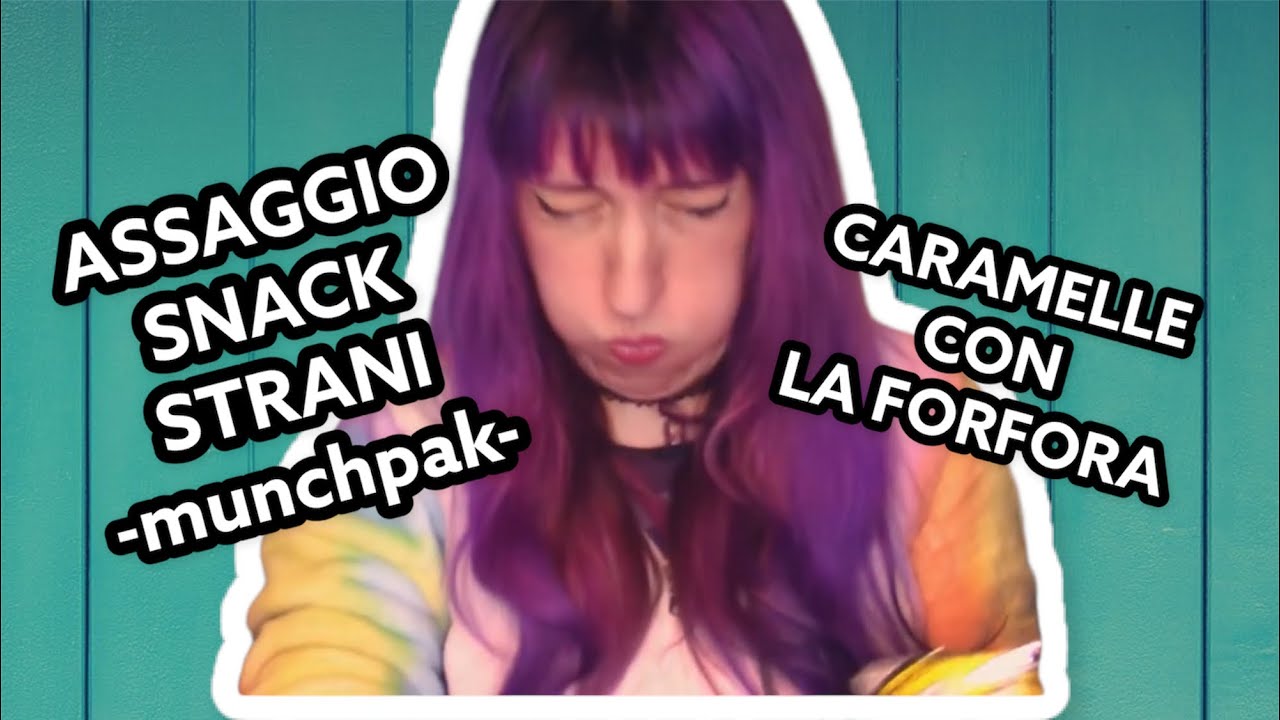 Assaggio Snack internazionali Munchpak - CARAMELLE CON LA FORFORA