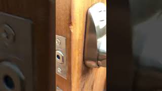 Kwikset Digital deadbolt installed