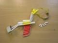 How to make a paper slingshot very simple and strong ( P51 Slingshot ) - Easy Tutorials