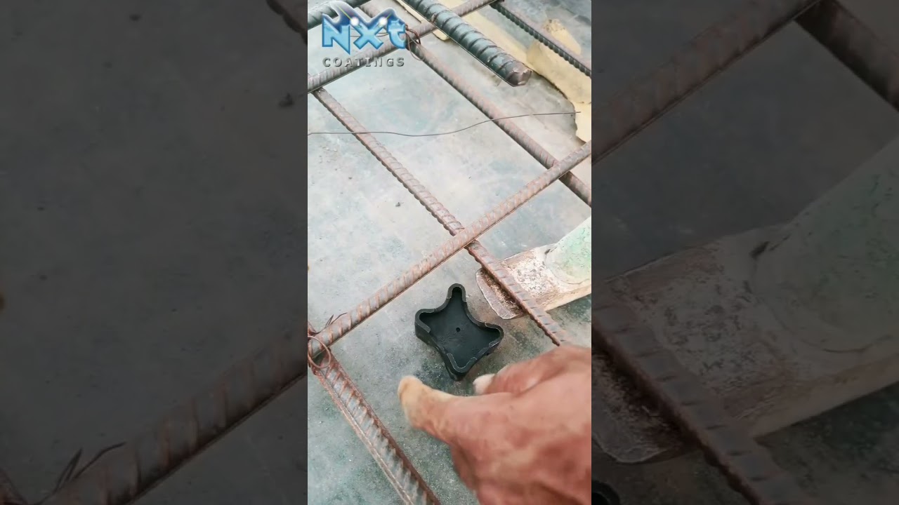 Super Strong pvc Concrete Rebar Cover Spacer Blocks 