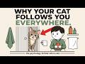 Psychology of Cats That Follow You Everywhere (What They're Watching For)