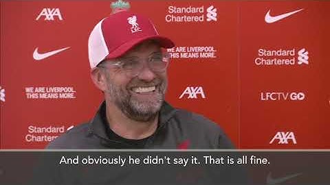 Klopp Insists ‘No Problem’ With Keane Over ‘Sloppy’ Comments