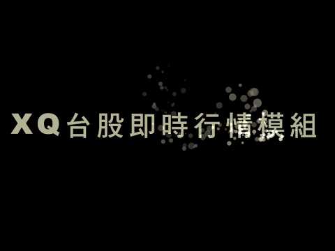 台股即時模組_XQ全球贏家