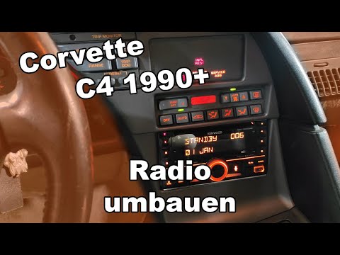 Corvette C4 - Radio umbauen - How To