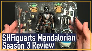 Season 3 Mandalorian SHFiguarts Review and Comparison