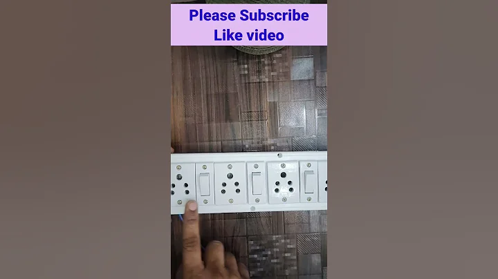 How to make an extension box | 4 Sockets+4Swithes box wiring | Trending Extension box wiring