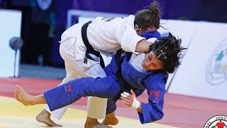 Mariam Janashvili (GEO) vs. Distria Krasniqi (KOS) -52kg Judo Word Championship Juniors 2015