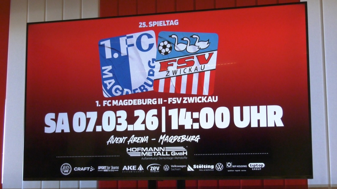 FSV Zwickau muss gegen Magdeburg II ran