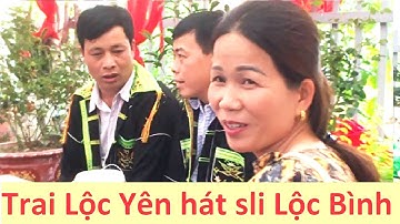 Trai Lộc Yên hát sli đám cưới Lộc Bình; hat sli lang son | Tiên Sinh TV