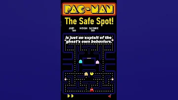 The Secret Safe Spot Where Pac Man Ghosts Can NEVER GET YOU 