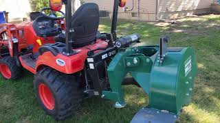 What can a subcompact tractor do? Kioti CS2520 getting some work done #61