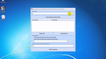 How To Use Excel Copy and Paste Multiple Charts Into MS PowerPoint Software