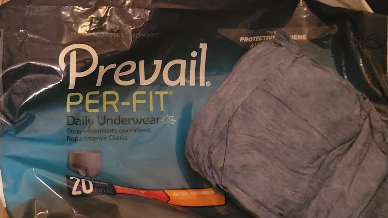 Prevail Men's daytime underwear - YouTube