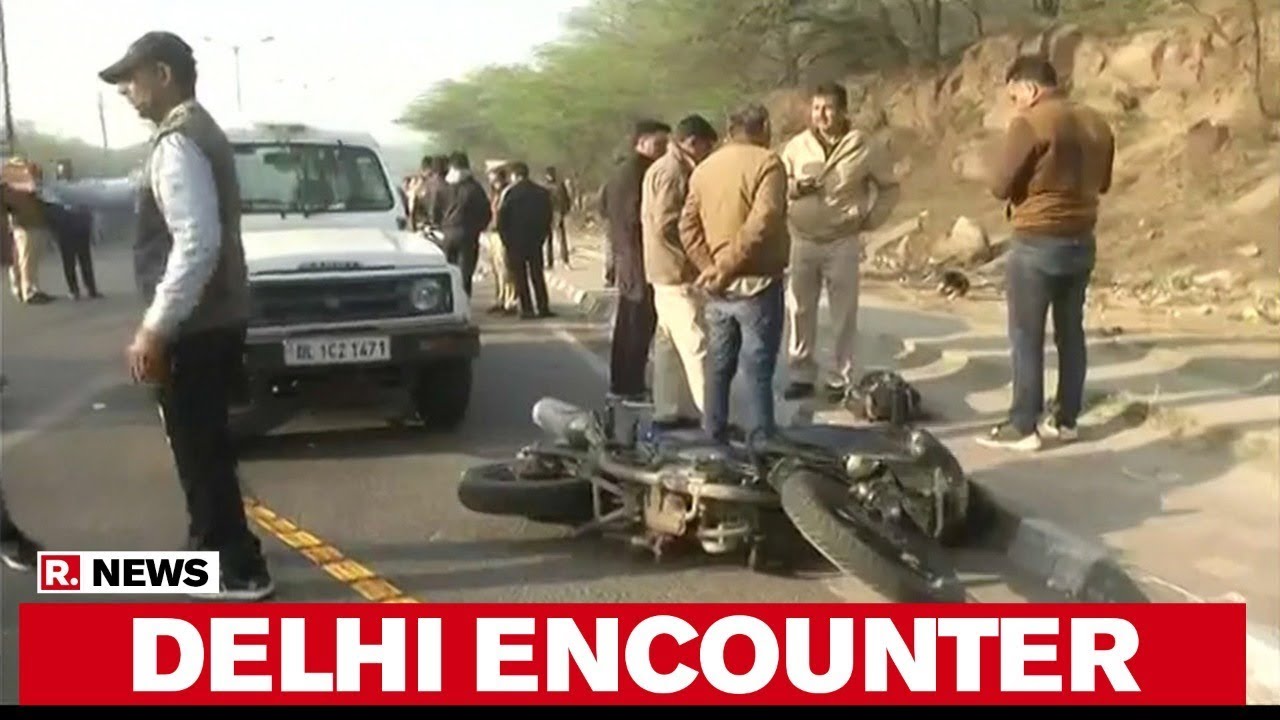 2 Wanted Criminals Killed In Encounter With Police In Delhi's Pul Pehlad Pur Area