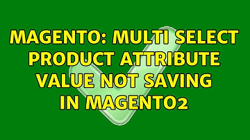 Magento: Multi select product attribute value not saving in magento2